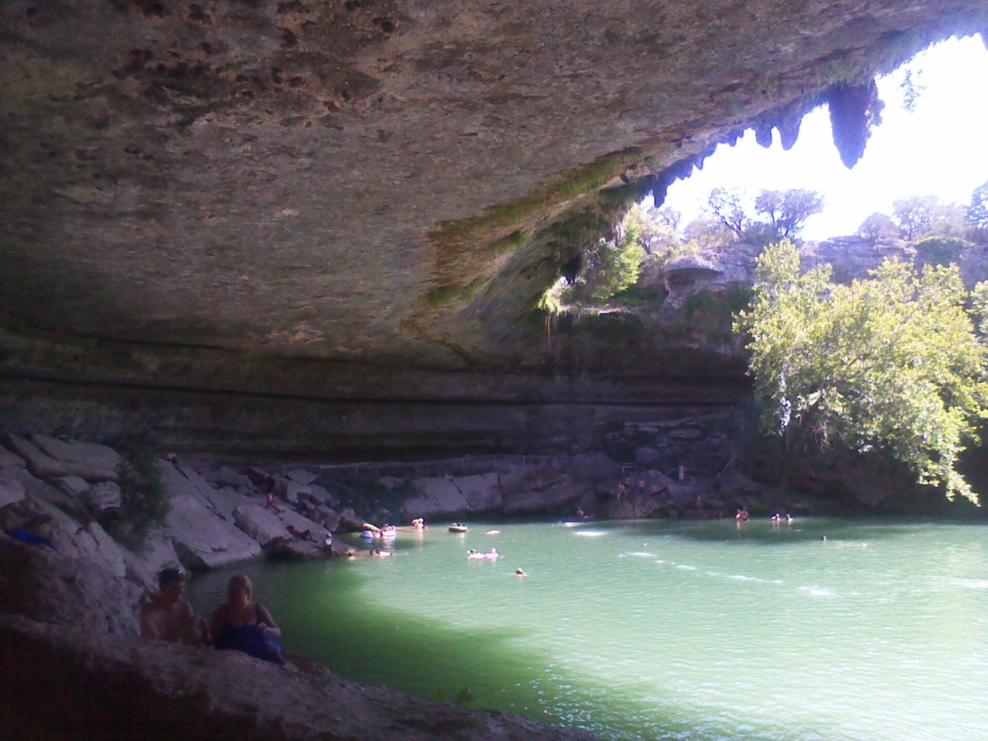 Hamilton Pool Preserve in Texas