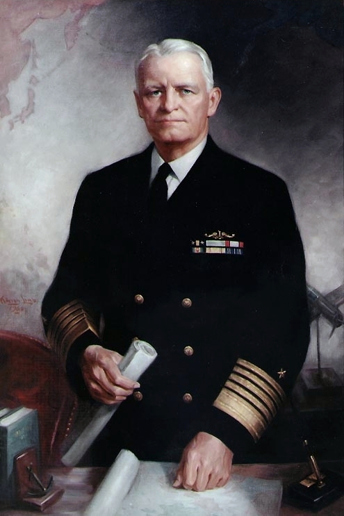 Official portrait of Fleet Admiral Chester W. Nimitz