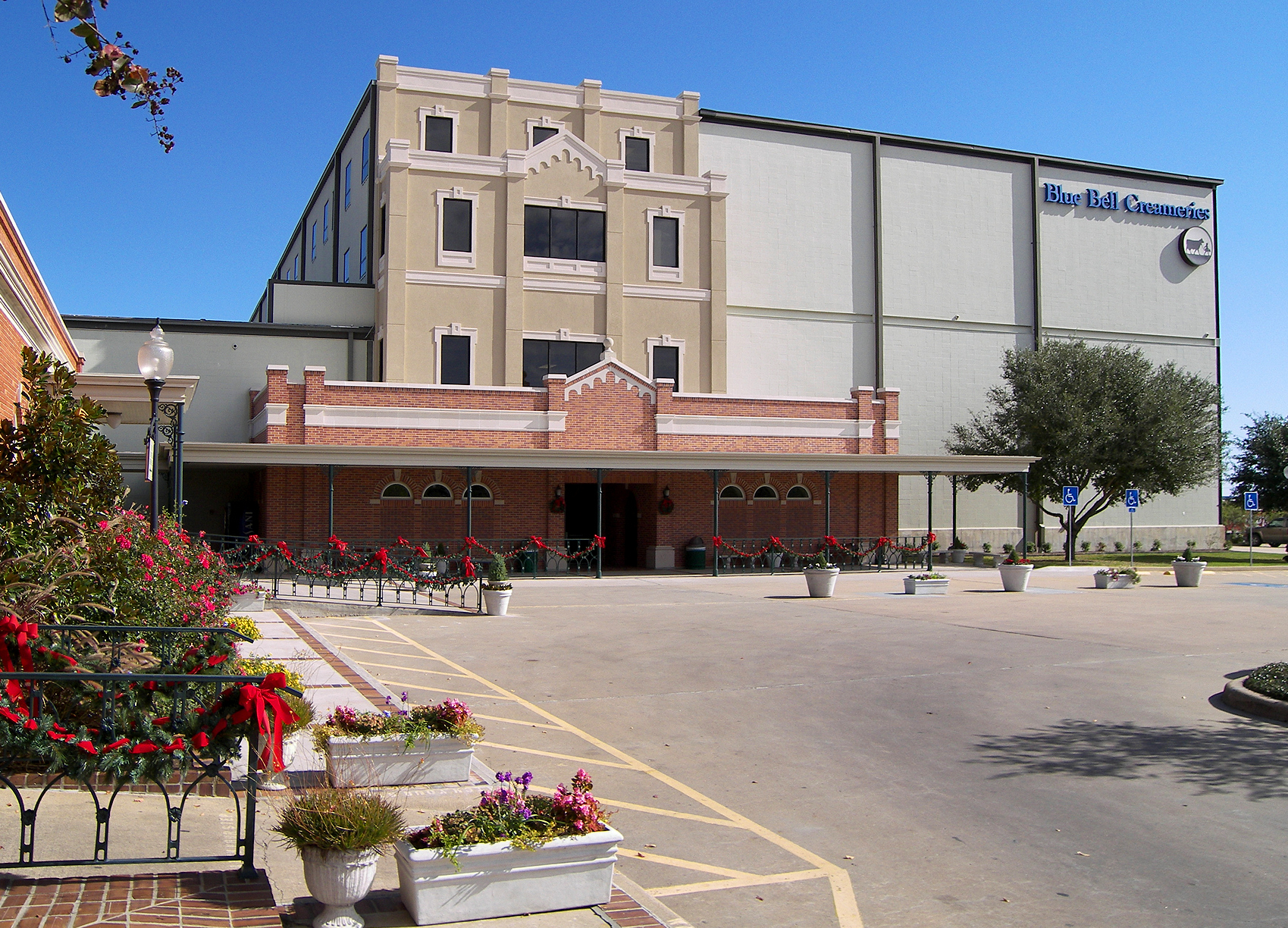 Blue Bell Creameries factory in Brenham, Texas